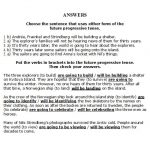 Future Progressive Tense - Free Teaching Activity